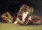 Francisco de Goya A Butchers Counter Spain oil painting artist